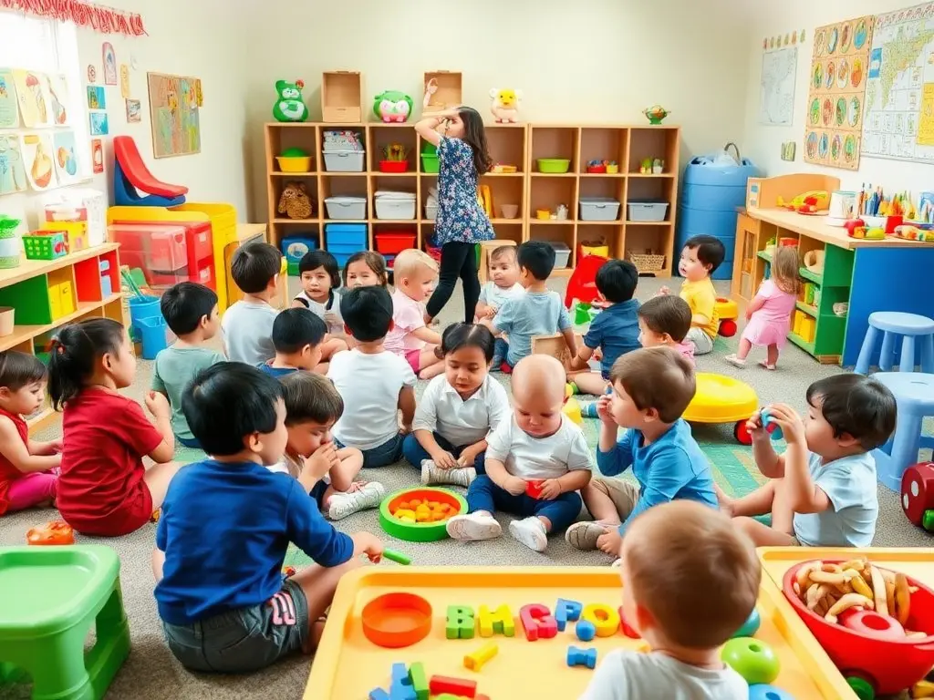A day in the life of a nursery teacher