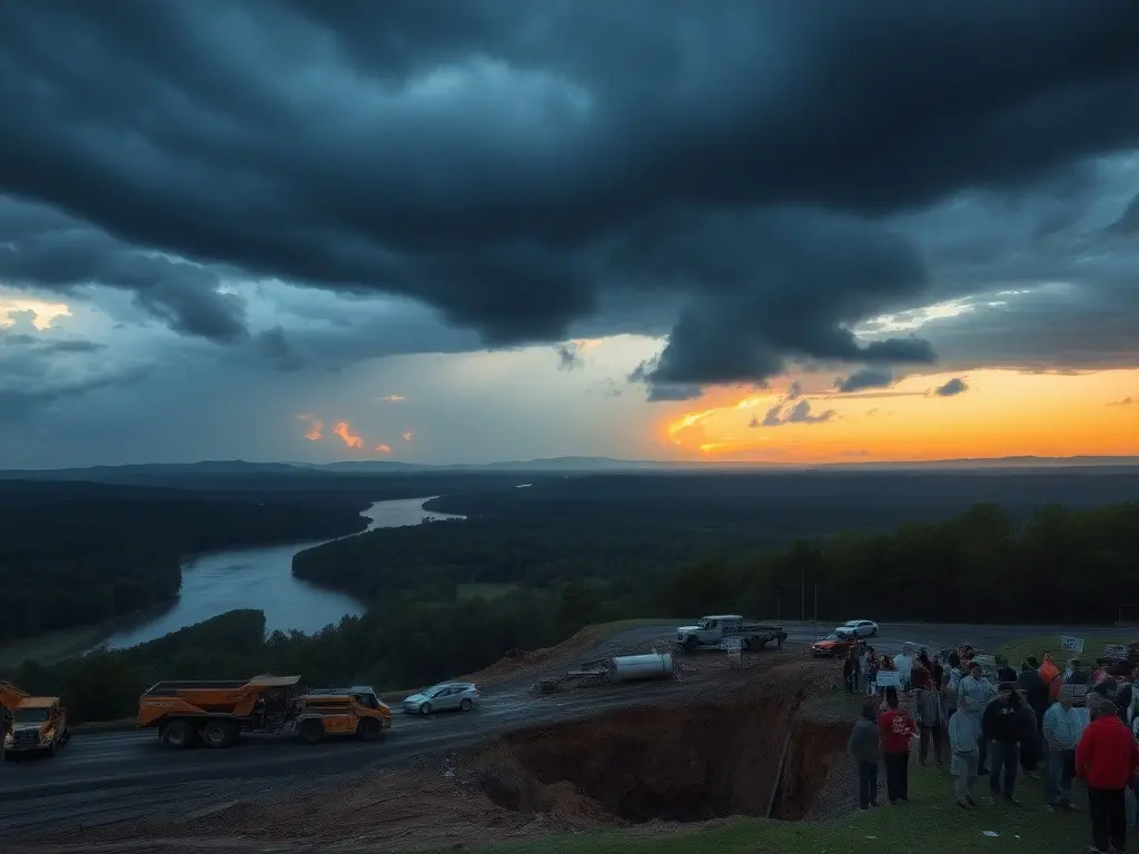 A New Enbridge Pipeline Spurs Opposition in Central North Carolina