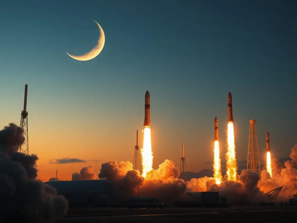 A space race is a good thing, and we must get ready to win it