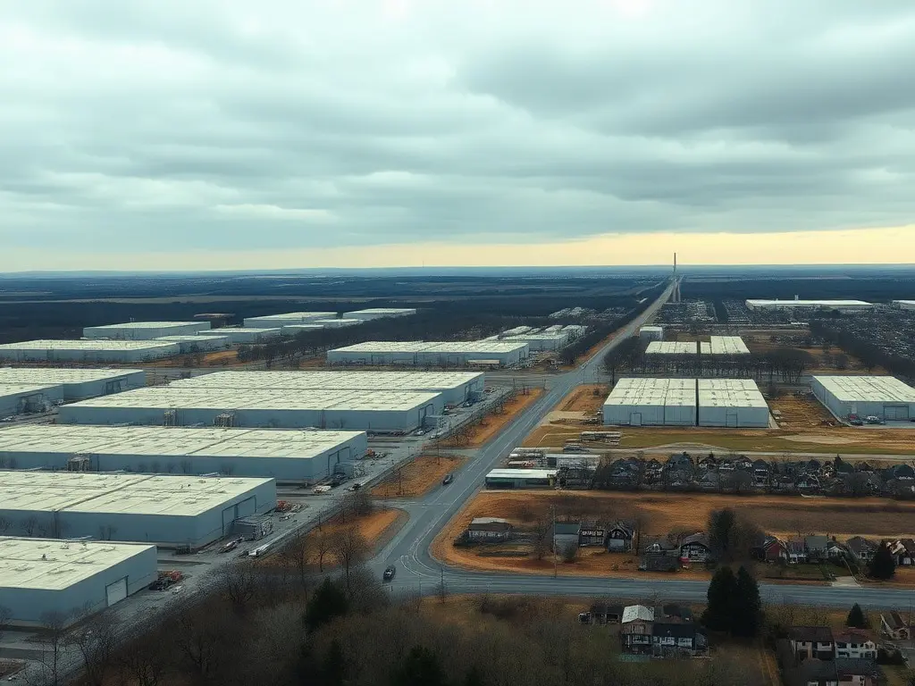 A Tiny Town Is Building So Many Data Centers That There’ll Be Almost Nothing Else Left