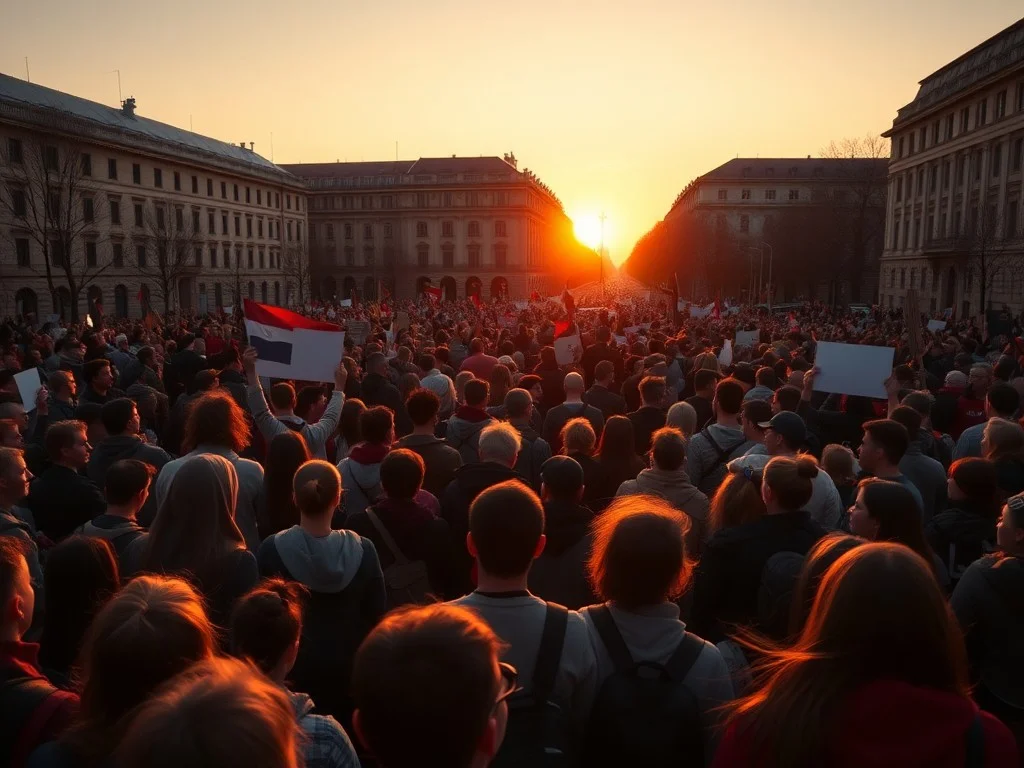A youth-led push for change threatens Orbán’s 16-year rule in Hungary’s elections
