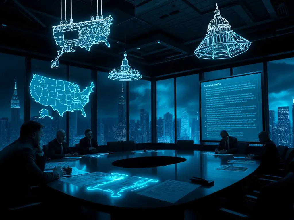 AI firms craft state rules as White House, Congress stall