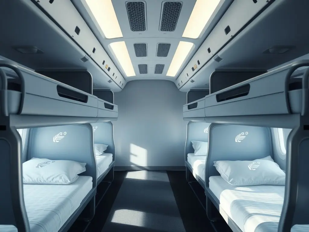 Air New Zealand is putting bunk beds in economy