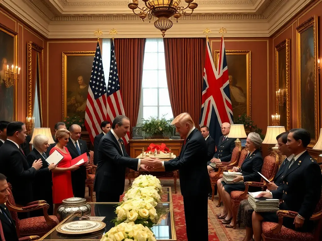 All the gifts King Charles and Queen Camilla brought Trump, Melania