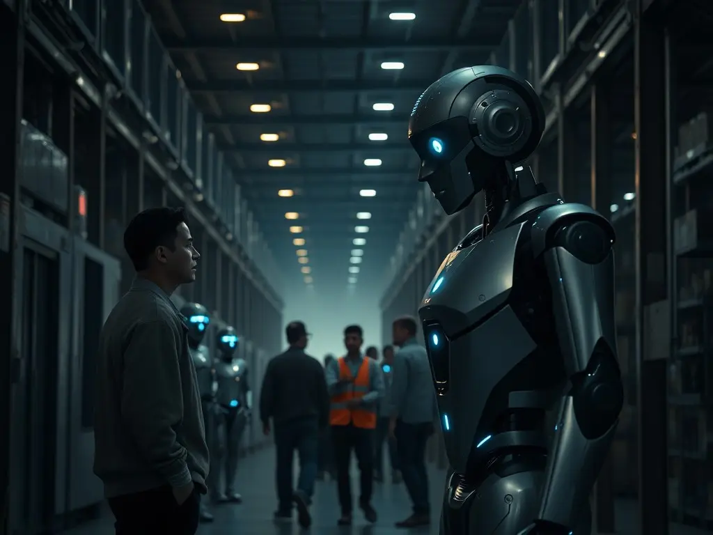 Amazon develops a warehouse robot workers can speak to