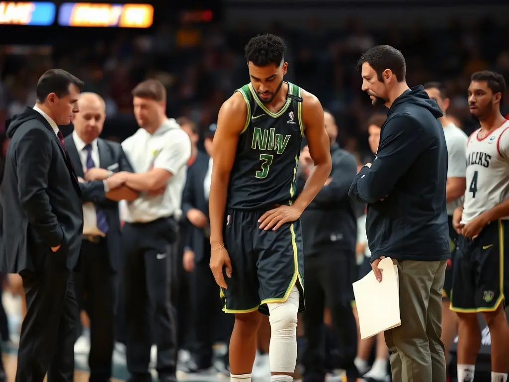 Anthony Edwards questionable but pushing to play in Timberwolves' Game 1 vs. Spurs
