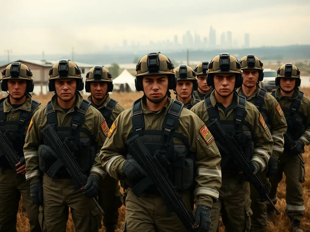 Armed forces recruits can also be first responders