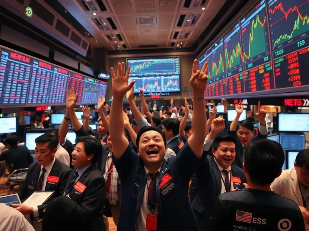 Asia markets hit record highs amid Iran peace hopes