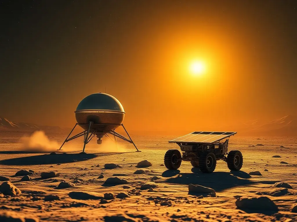 Astrobotic Unveils Griffin-1 Lunar Lander for NASA's Moon Base II Mission