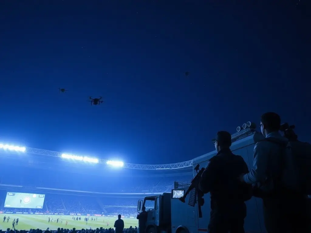 At World Cup stadiums, there will be zero tolerance for drones because of the threat they pose