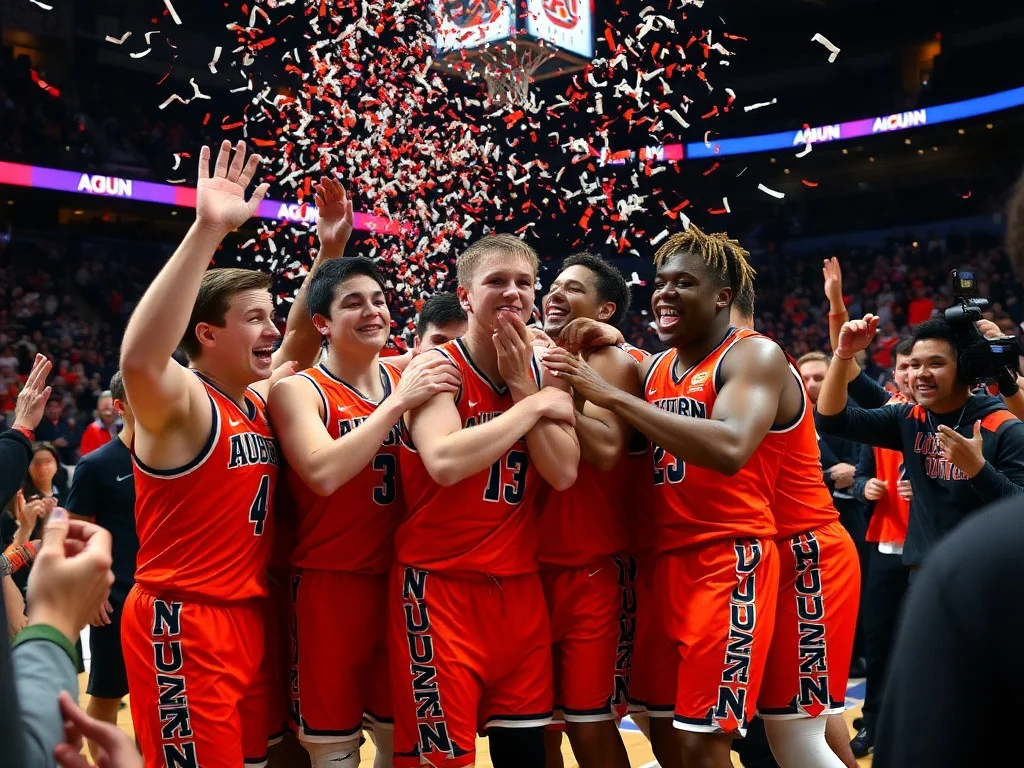 Auburn blows 21-point lead, wins NIT championship in overtime over Tulsa