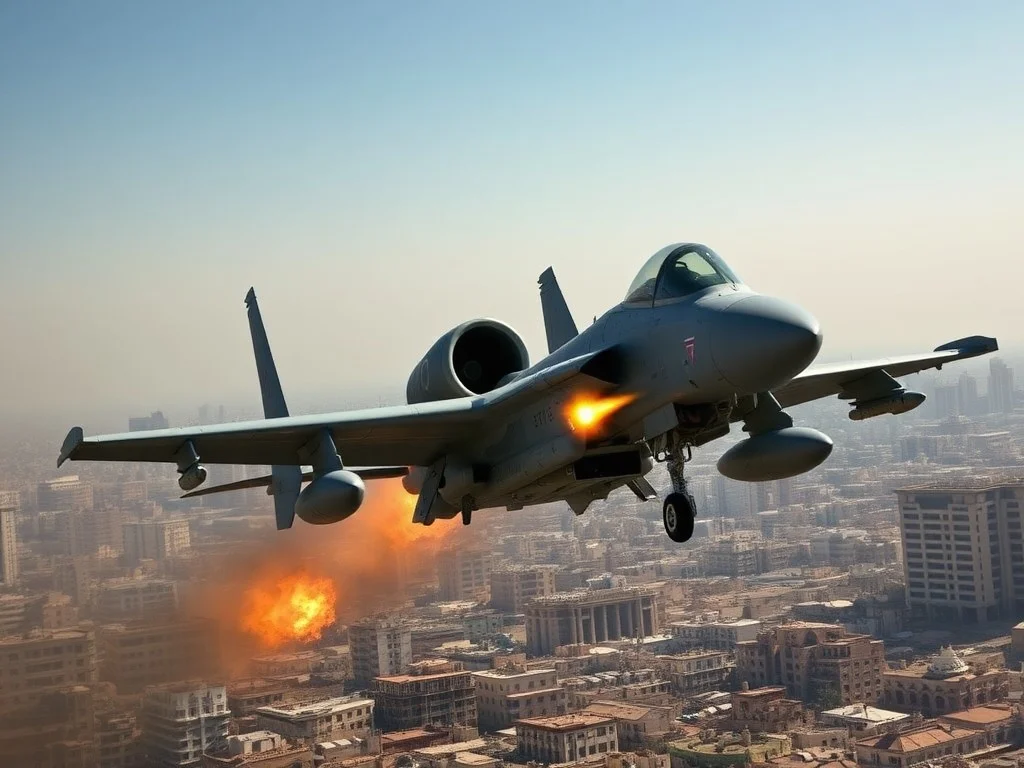 Beirut struck by Israel; Iran claims US’s F-15E downed, A-10 Warthog hit