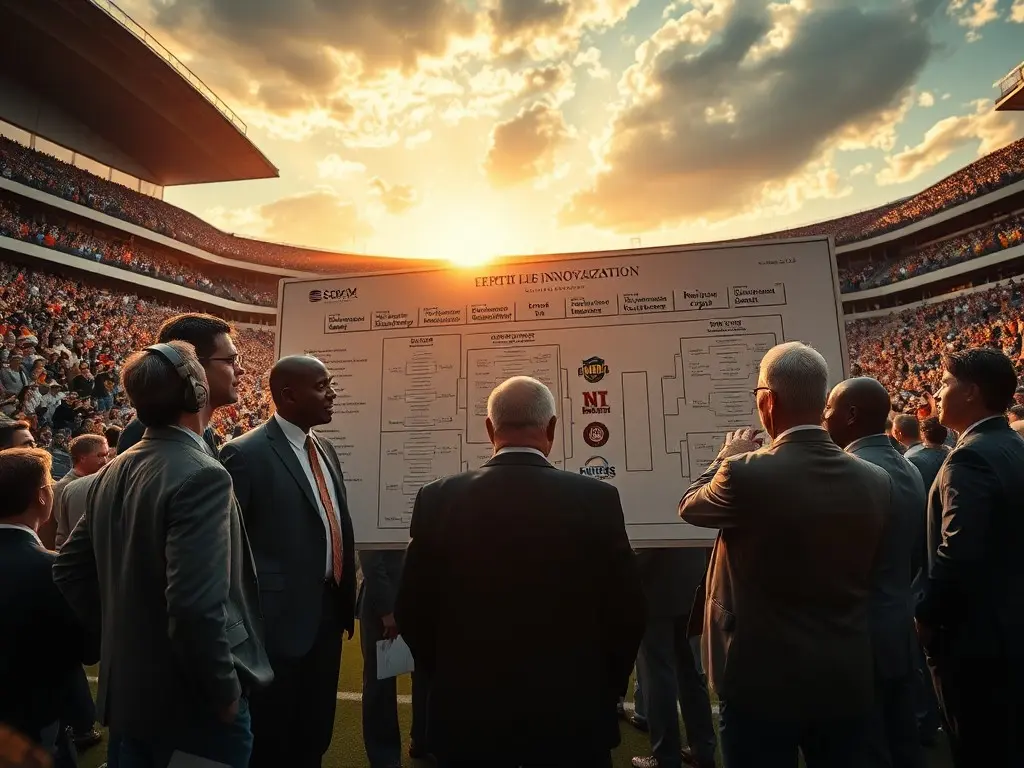 Big Ten football coaches push for 24-team playoff at spring meetings