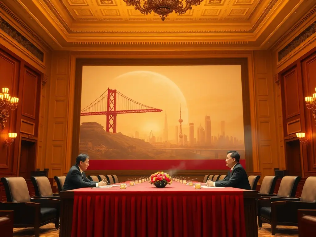 Bilateral Meeting with the President and the Vice President of the People's Republic of China
