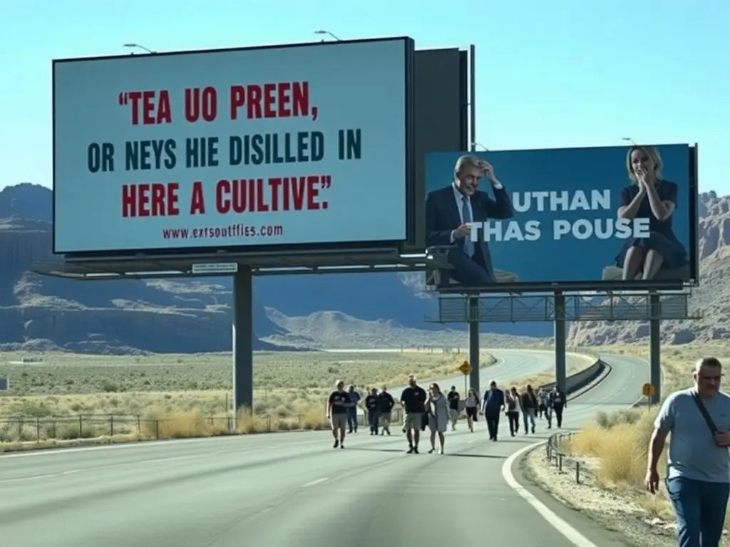Billboards pop up across Utah after Utah Valley dropped Sharon McMahon as speaker