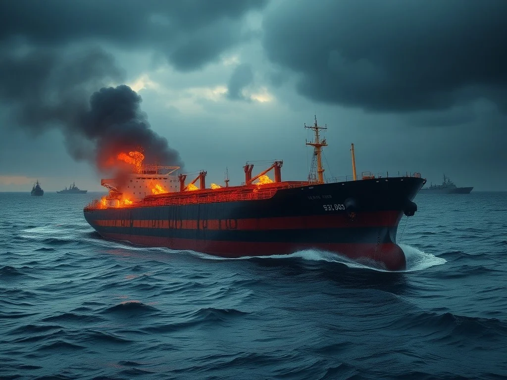 Black Sea turns into a battlefield: A Turkish-operated tanker carrying Russian oil was hit