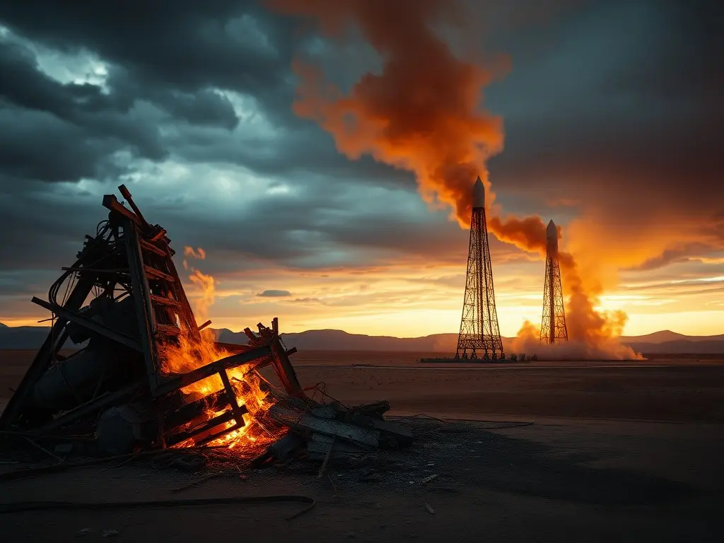 Blue Origin Faces Months of Delays After Rocket Explosion Damages Launch Pad