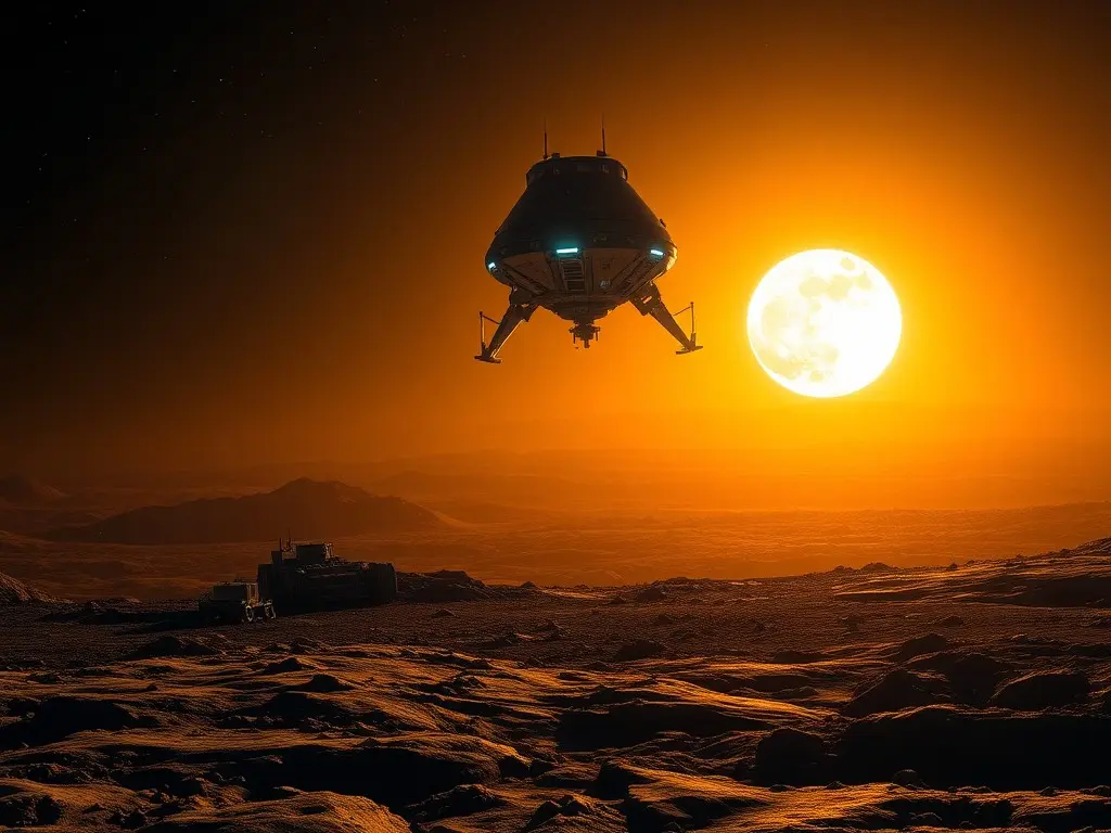 Blue Origin lunar lander may launch this fall to help develop NASA moon base