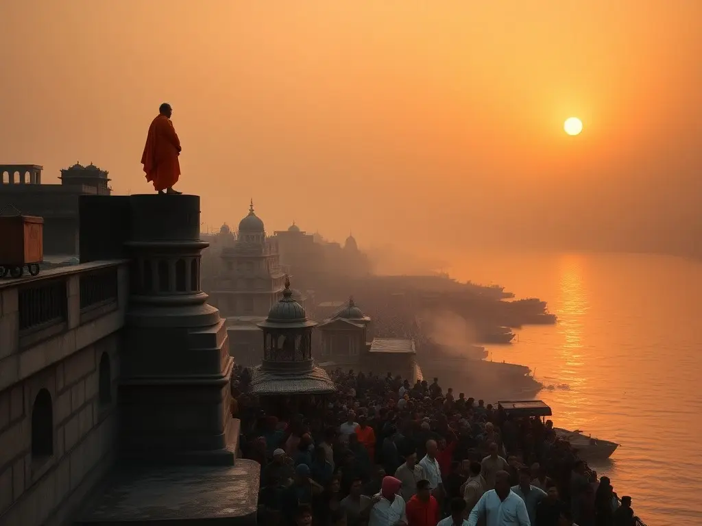 Born again in saffron