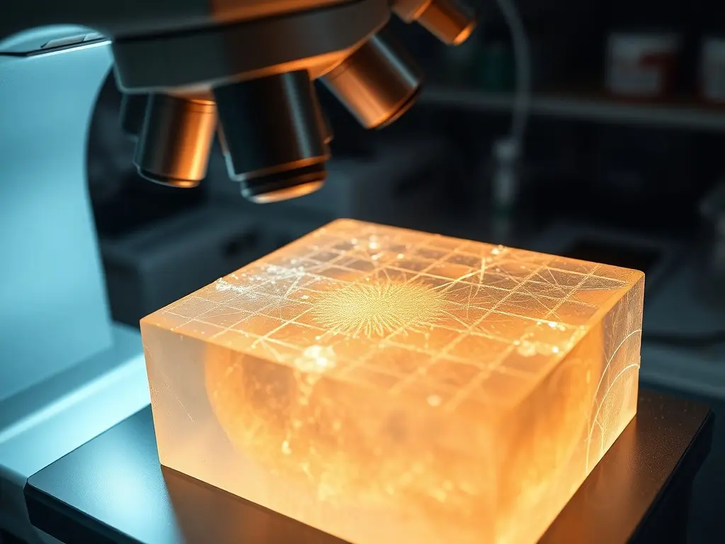 Breakthrough Crystal Lets Scientists “Write” Nanoscale Patterns With Light