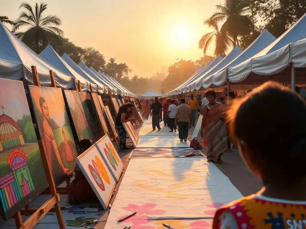 Bridging Cultures Through Canvas