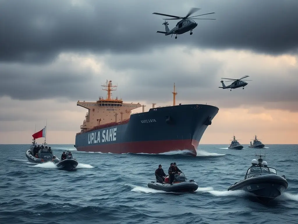 British military intercepts Russian shadow fleet tanker in the Channel
