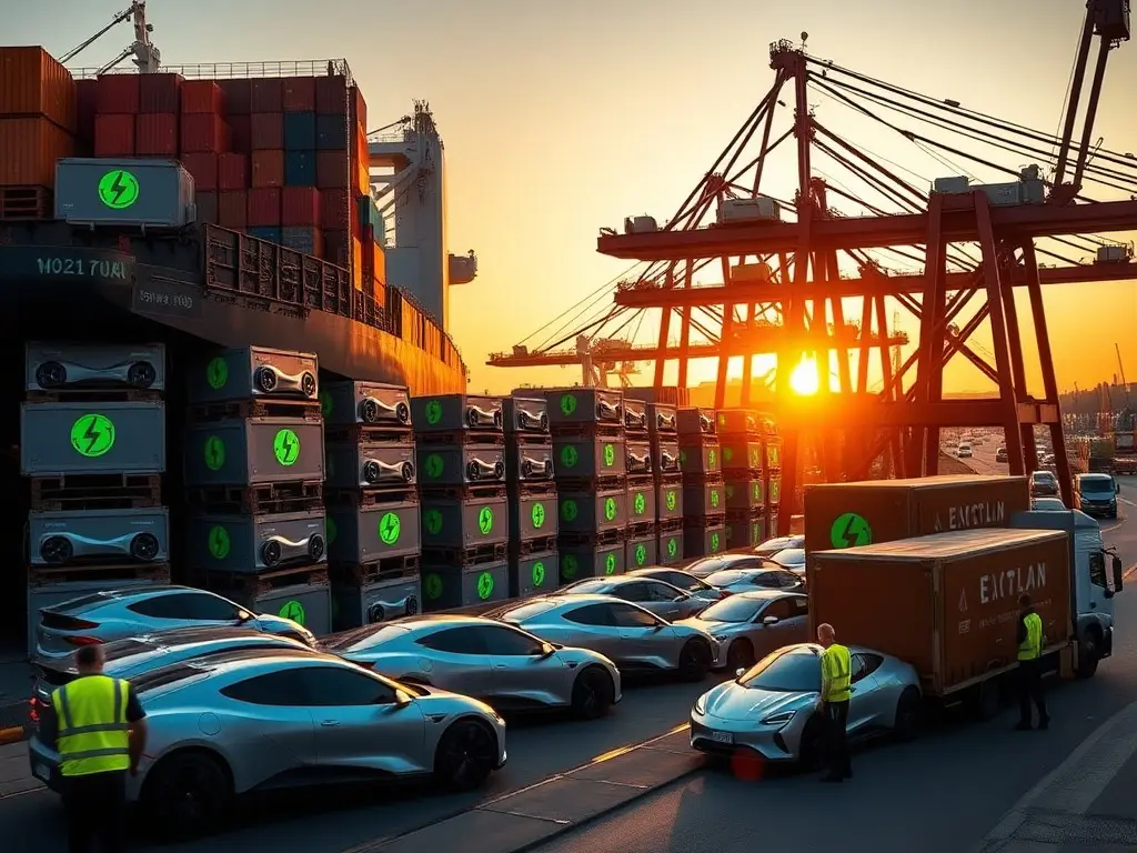 BYD Zhengzhou EV ship arrives in Australia