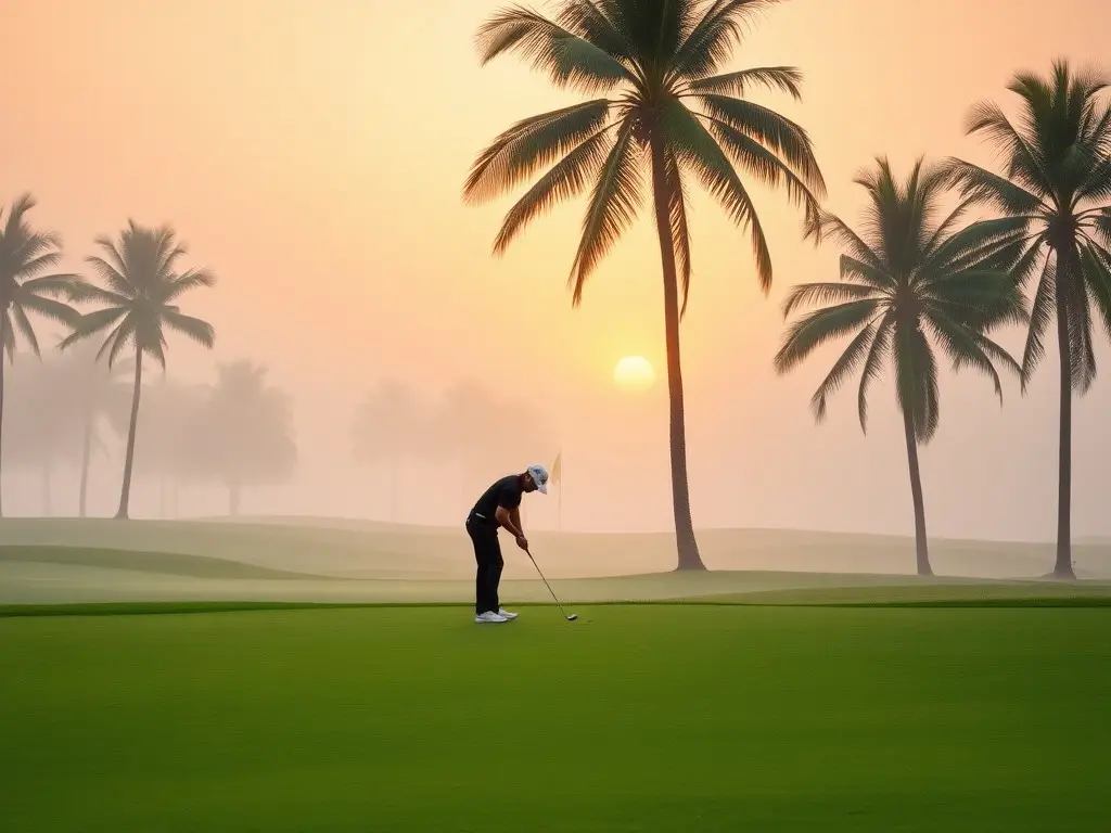Cameron Young makes big putts to take early lead at Cadillac Championship in PGA Tour’s Doral return