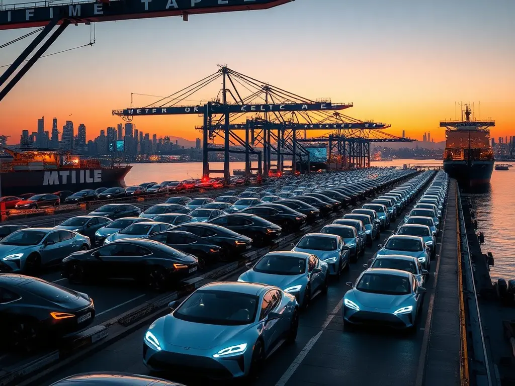 Car exports maintain strong momentum in April