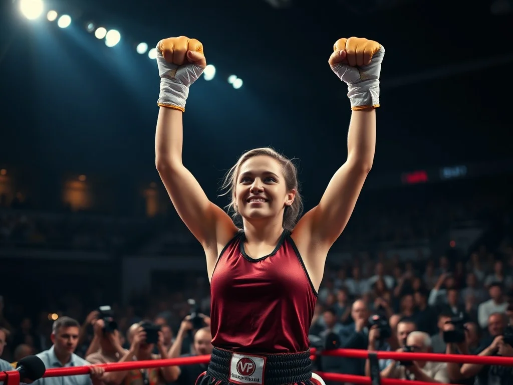 Caroline Dubois beats Terri Harper to hold WBO and WBC world lightweight titles