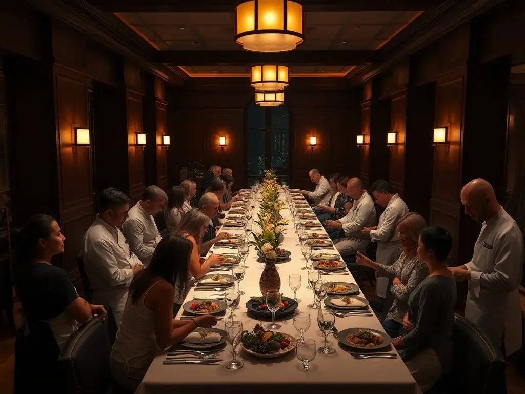 Chefs are hosting themed collab dinners to amplify impact