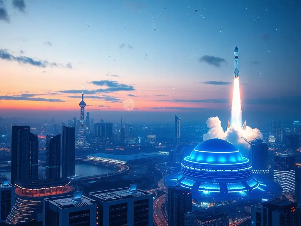 China launches space computing hub as SpaceX gears up for historic IPO