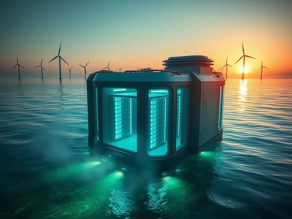 China Opens World's First Wind-Powered Underwater Data Center