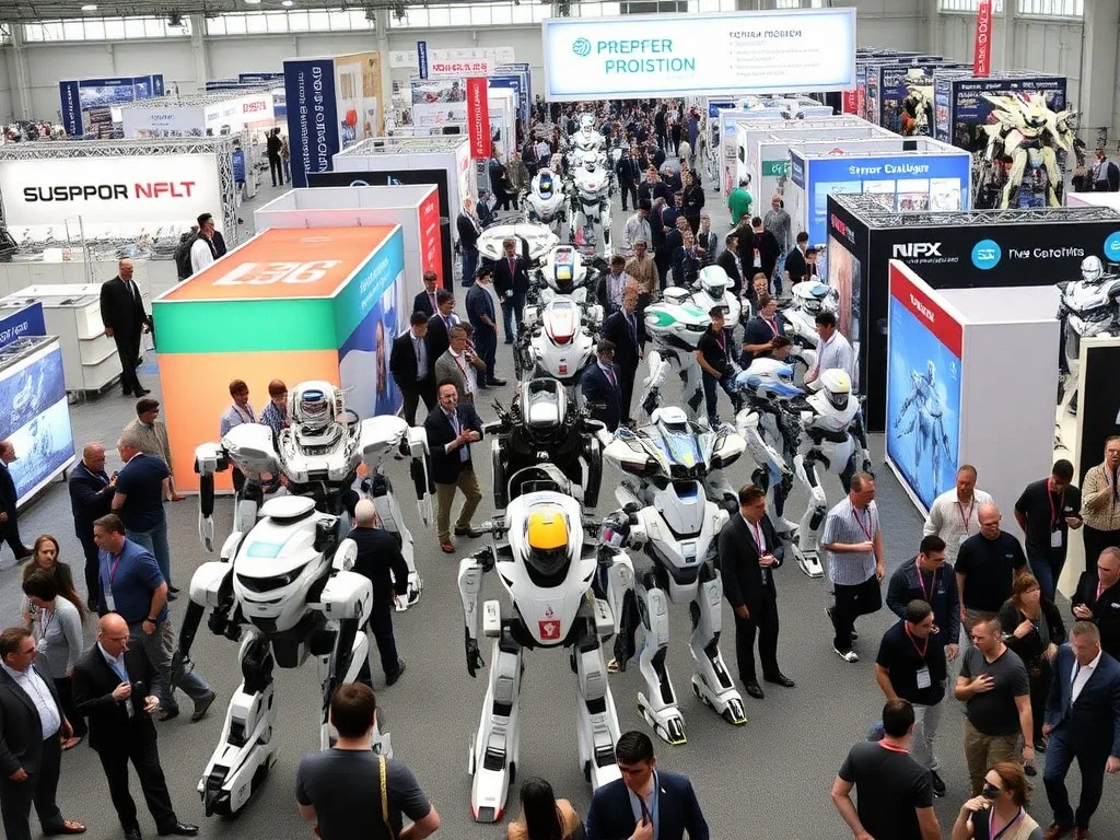 Chinese Robots Take Center Stage on First Day of Canton Fair’s Spring Edition