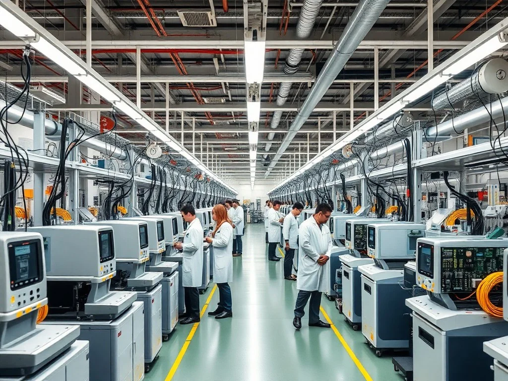 Chinese semiconductor equipment manufacturers draw in new investment