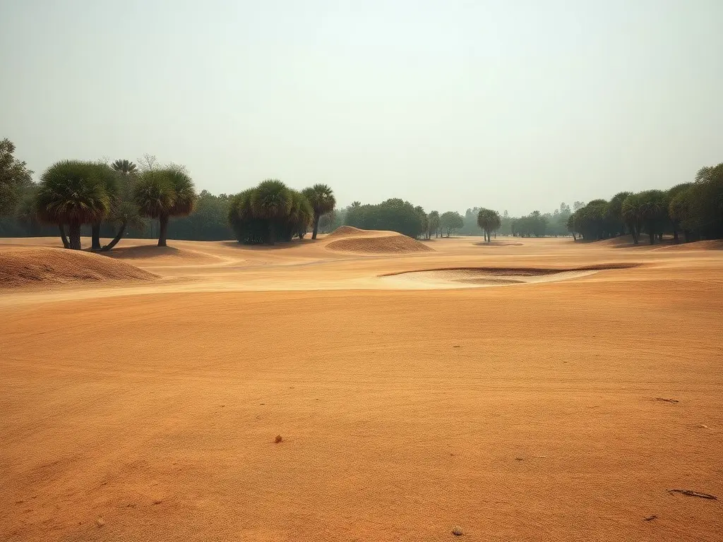 Climate change is making golf hotter, drier and more challenging, experts say