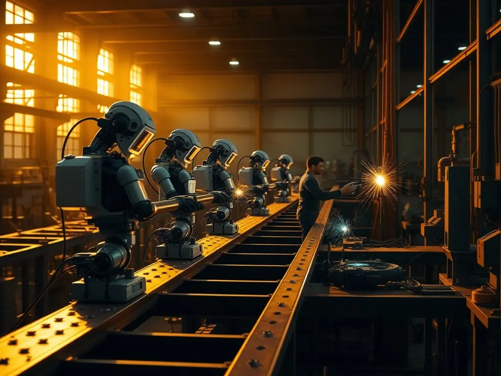 Cobots on the Beam: How Collaborative Robots Are Reshaping Mid-Sized Fabrication Shops