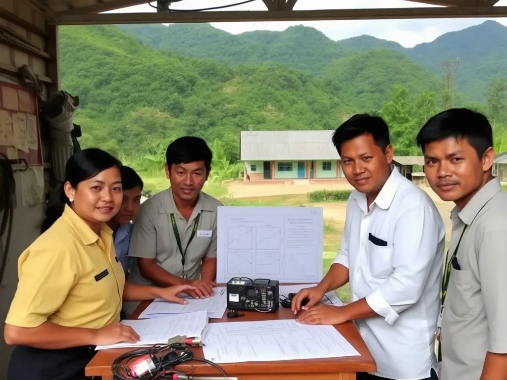 Connecting neighbors with energy and education