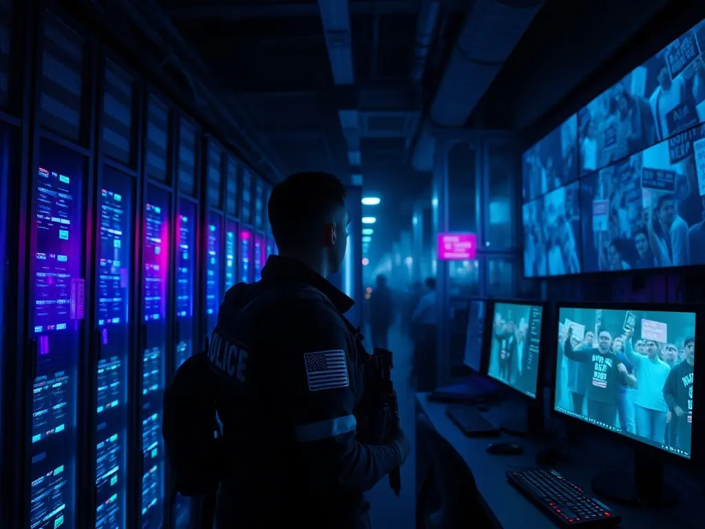 Cops Are Spying on People Who Criticize AI Data Centers Online