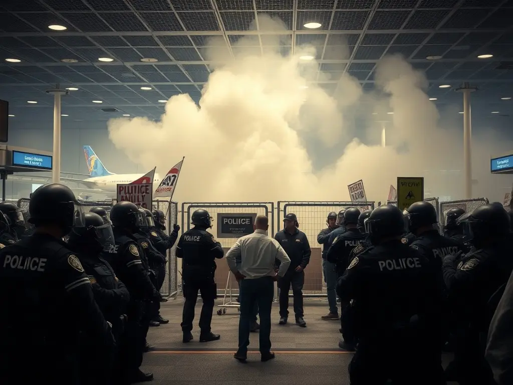 Could international flight processing be stopped? Latest DHS showdown