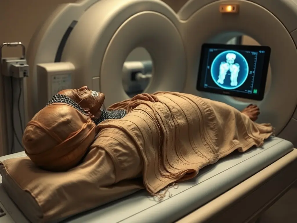 CT scan reveals what's been hidden inside Egyptian mummy for 2,000 years