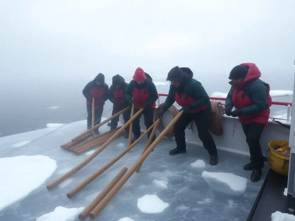 Digging for clues about the North Pole’s past