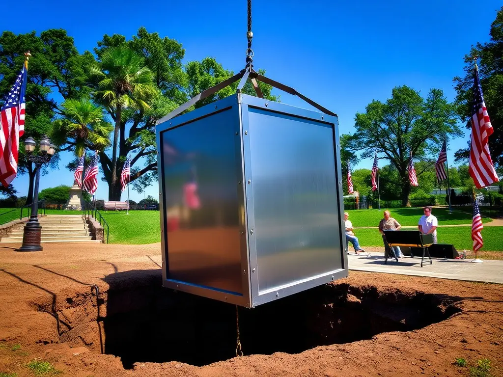Do not open until July 4, 2276: U.S. buries a ‘zombie-proof’ time capsule