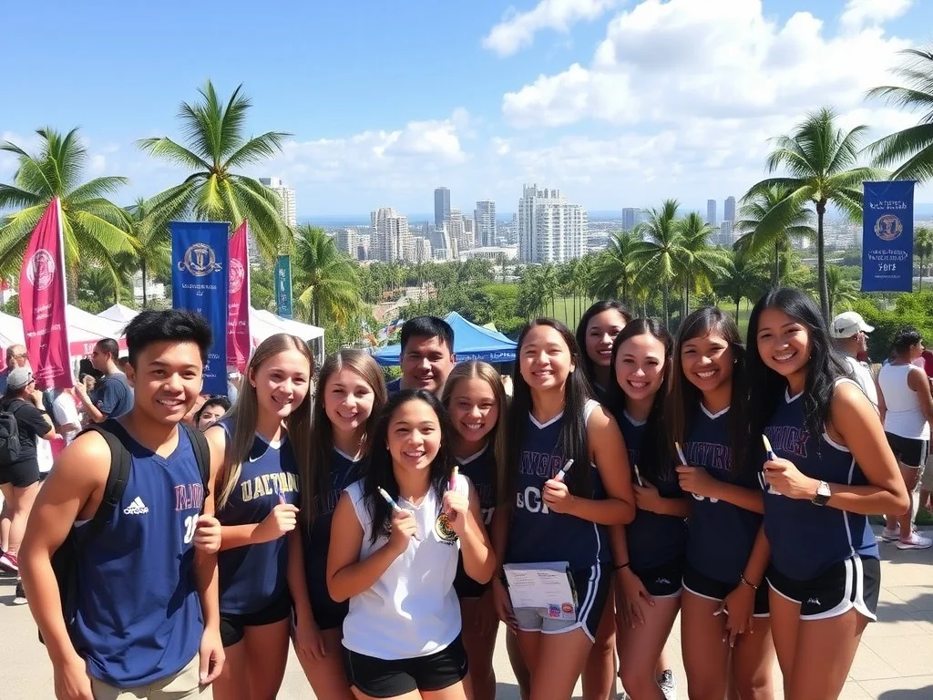 Dozens of student-athletes celebrate National Signing Day event in Waikiki