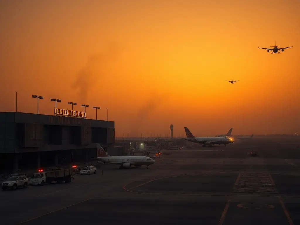 Drone attack hits Kuwait airport, flights suspended amid regional escalation