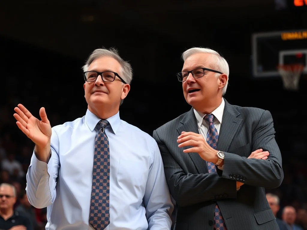 Dusty May, Tommy Lloyd are the coolest coaches in college basketball