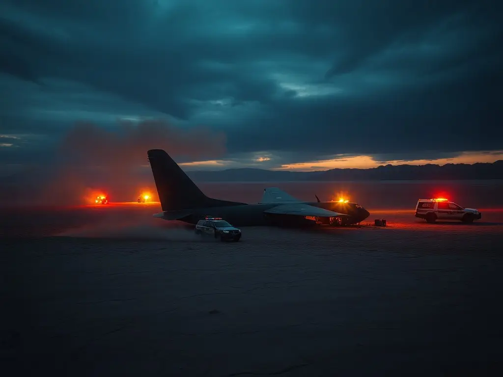 Eight presumed dead after B-52 bomber crashes at U.S. Air Force base in California