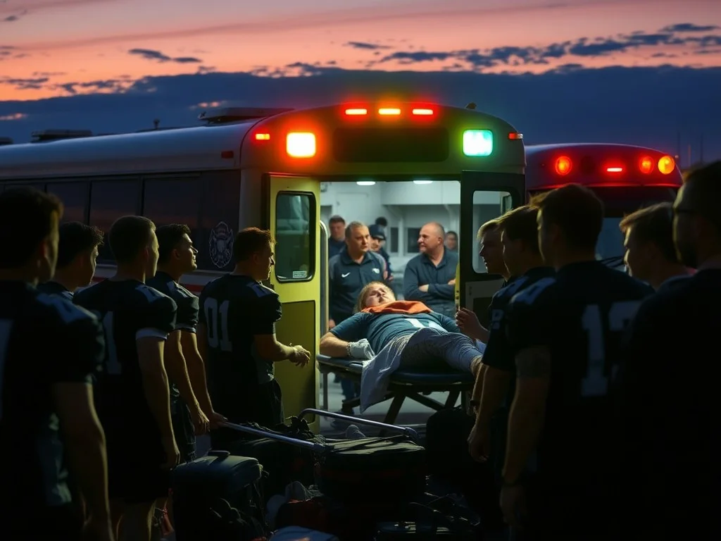 Elliot Cadeau Stretchered Away from Michigan Bus as Team Heads to Final Four