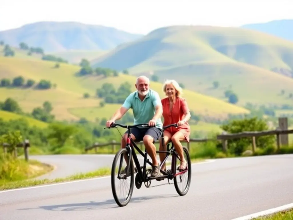 Empty nesters take on 1,900-mile tandem ride