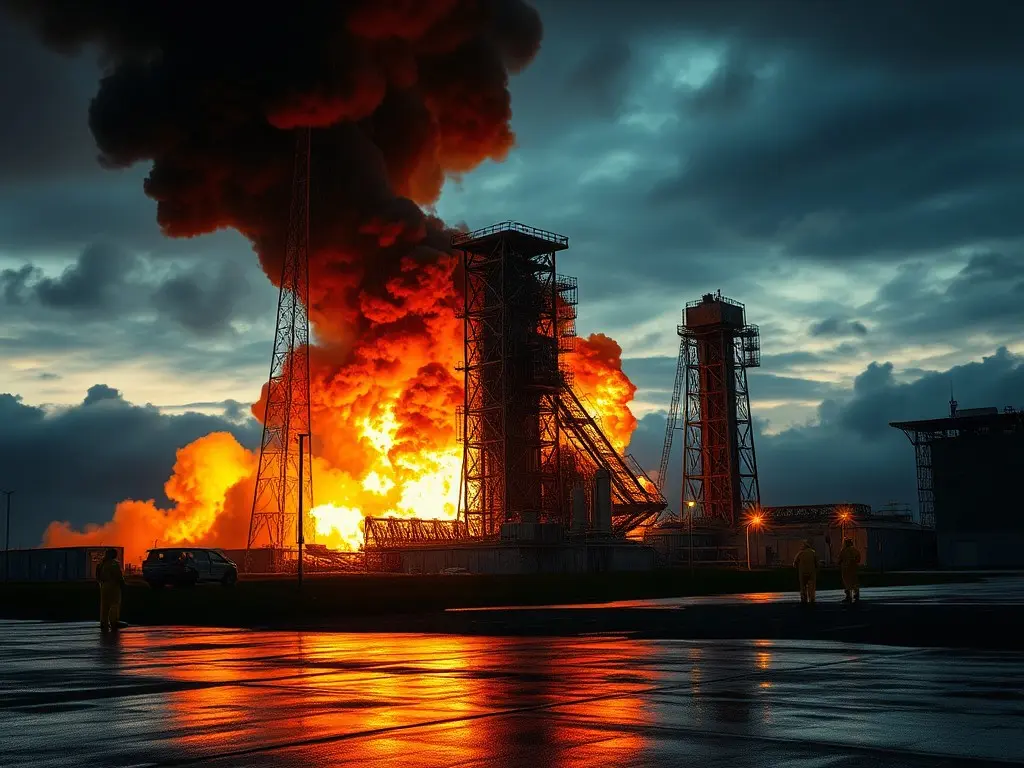 Explosion at SpaceX’s Starship launch site, days before critical rocket mission